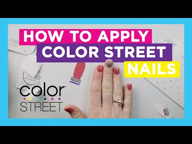 How do you apply Color Street nail strips How do you apply Color Street nail strips