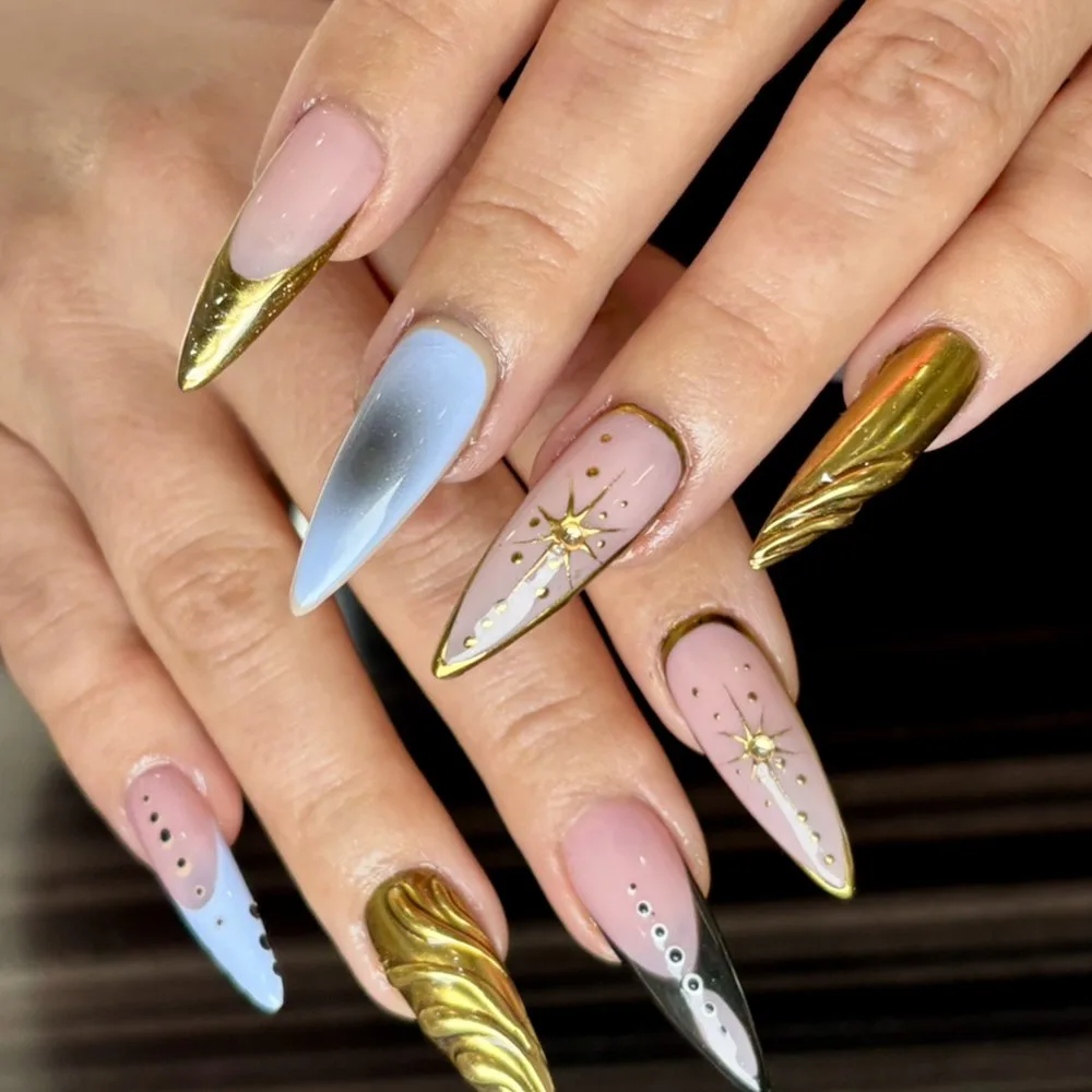 What are some famous nail salons for exceptional nail work