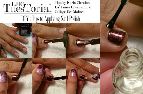 What is the correct technique for applying nail polish at home What is the correct technique for applying nail polish at home