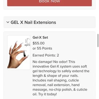 What is the pricing structure for services at Nail by Nail Chicago