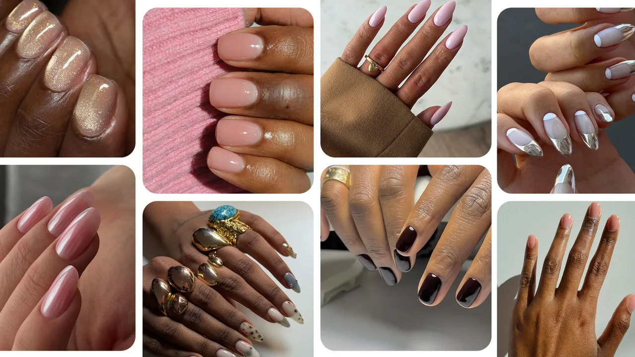 What types of manicures are available at Nails Nails Nails
