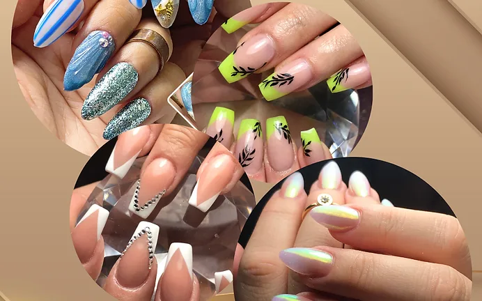 Where Can You View a Nail Artist's Portfolio and Previous Works